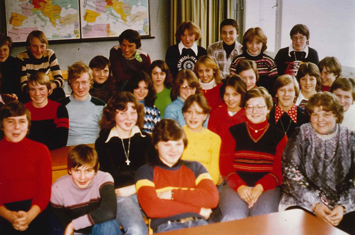 Schüler in ihrem Klassenzimmer