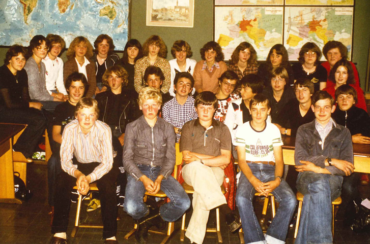 Schüler in ihrem Klassenzimmer