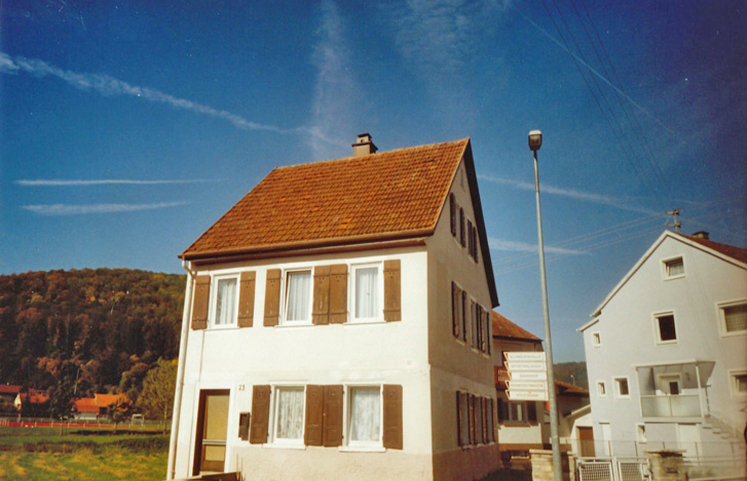 Ein Wohnhaus in Straßberg