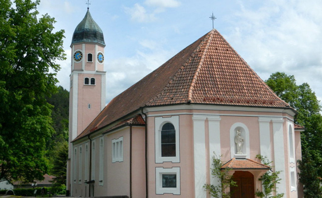 Die Pfarrkirche Sankt Verena